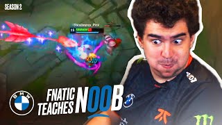 Bwipo coaches noob how to get out of Gold  Fnatic Teaches Noob S2E6  Presented by BMW [upl. by Binny298]