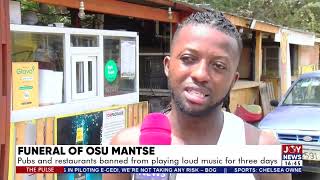 Pubs and restaurants banned from playing loud music for three days  The Pulse on Joy News 25222 [upl. by Neufer]