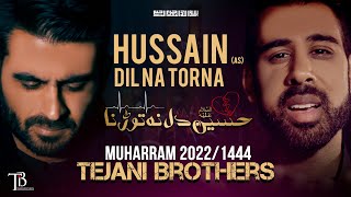 Nohay 2022  HUSSAIN DIL NA TORNA  Tejani Brothers 2022  New Noha 2022  Muharram Nohay 20221444 [upl. by Anikahs102]