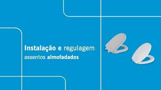 Instalação e regulagem de assentos almofadados [upl. by Llecrup]