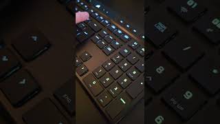 ASMR Gaming Keyboard Experience Typing on CORSAIR K100 AIR MX ULP Tactile Sounds [upl. by Babita]