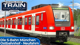 S1 zum Flughafen München amp Freising  TRAIN SIMULATOR CLASSIC  SBahn München – BR 423  RSSLO [upl. by Zsa Zsa]