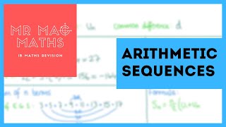 IB AASL Topic 1  Arithmetic Sequences [upl. by Hardner]