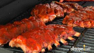 How to Barbeque Ribs  Allrecipes [upl. by Haronid]