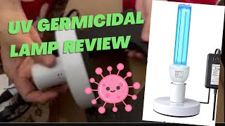 UV Germicidal Lamp Review [upl. by Gerta]