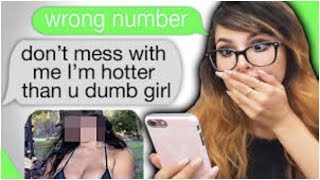 TEXT PRANK ON STRANGERS GONE WRONG [upl. by Yule]