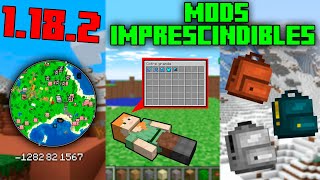 ✅Top 10 MODS muy UTILES que NECESITAS para MINECRAFT 1182👌Pack de Mods ImprescindiblesEsenciales💥 [upl. by Eimme]