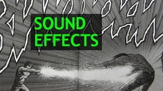 Adding Sound Effects to Comics 10 Tips [upl. by Orvah]