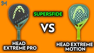 Head Extreme Pro Vs Head Extreme Motion Supersfida [upl. by Anirbus]