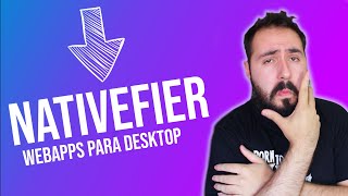 Transforme QUALQUER SITE em um aplicativo Desktop  Nativefier [upl. by Vine]