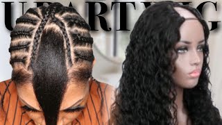 HOW TO Sew in a U Part Wig [upl. by Naam]