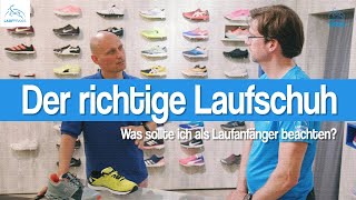 LAUFSCHUHE KAUFEN Tipps vom Experten  Den richtigen Laufschuh finden um gesund zu laufen [upl. by Schoening]