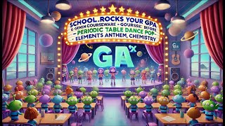 SchoolBusRocks Your GPA  GEN Periodic Table Dance Pop Elements Anthem V2 Short Chemistry  ATG [upl. by Hesler245]