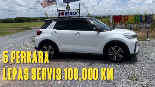 V292 ATIVA  5 Perkara Lepas Servis 100000KM peroduaativa [upl. by Benzel]