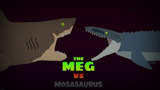 The Meg VS Mosasaurus a Jurassic World and The Meg crossover fanflim  part 12 [upl. by Yras]