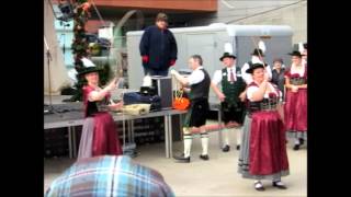 Traditional German whip dance by Concordia Enzian Schuhplattler group [upl. by Reeva]