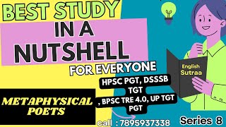 English Literature in a NUT SHELL Series 8 I Selection ke liye kya kare in UP TGT PGT DSSSB TGT BPSC [upl. by Ellerol555]