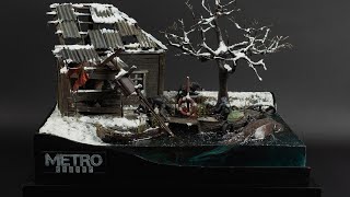 Metro Exodus diorama  Dark Waters of Volga [upl. by Eilhsa]