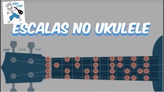 UKULELE ESCALAS MAIORES [upl. by Riggs252]