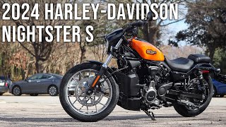 2024 HarleyDavidson Nightster S Motorcycle Overview [upl. by Oirrad]