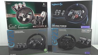 Logitech  G25  G27  G29  G920  G923  Ultimate Overview for 2022 [upl. by Sterling]