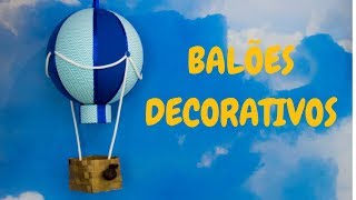 BALÕES DECORATIVOS [upl. by Eardna]