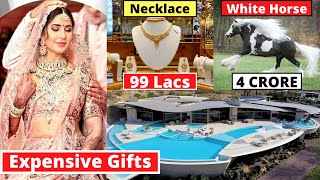 Katrina Kaifs 10 Most Expensive Pre Wedding Gifts From Bollywood  Salman Khan Akshay Kumar Tiger [upl. by Francklin]