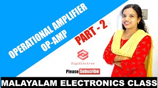 Operational Amplifier  OPAMP  PART  2  Electronics Malayalam [upl. by Ylyl]