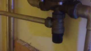 Unvented cylinder discharge pipe leaks from Tundish [upl. by Wivinia723]