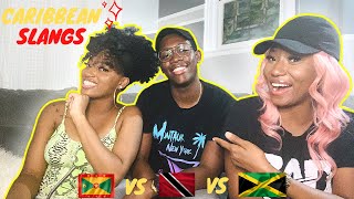 Caribbean Slangs⎮ACCENT TAG Grenada vs Trinidad vs Jamaica [upl. by Calvin]