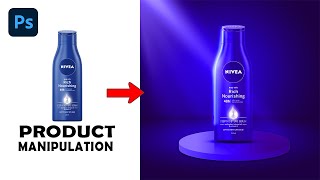 Product Manipulation Tutorial in Photoshop [upl. by Leuamme]