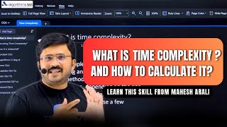 Mastering Time Complexity A Comprehensive Guide for Calculating and Comparing Algorithm Efficiency [upl. by Charla763]