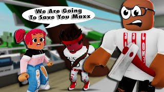 We Saved Maxx From THE STALKER  ROBLOX BROOKHAVEN 🏡RP Episode 14 [upl. by Sabanrab]