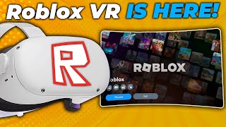 Roblox VR Is Now Officially Available On Quest Standalone [upl. by Razid757]