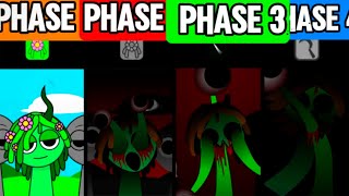 Phase 1 VS Phase 2 VS Phase 3 VS Phase 4 in Incredibox Sprunki [upl. by Barnes187]