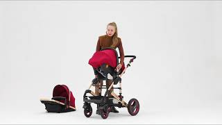 Bambimo Kinderwagen 3 in 1 von Daliya ®  Entdecken Sie alle Funktionen Jetzt bestellen [upl. by Tierza813]