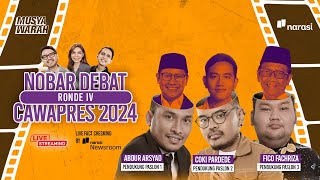 FULL Debat Cawapres 2024 Nobar Debat Ronde Keempat di Musyawarah  Musyawarah [upl. by Sessilu163]