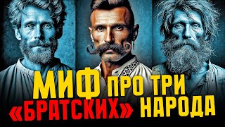 МИФ О quotРОДСТВЕquot ТРЕХ “БРАТСКИХ” НАРОДОВ РУССКИХ УКРАИНЦЕВ И БЕЛОРУСОВ МИФ О quotТРИЕДИНОМquot НАРОДЕ [upl. by Walburga653]