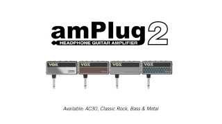 Introducing the new VOX amPlug G2 headphone guitar amps [upl. by Bijan832]