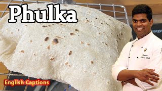 Phulka  How to Make Soft Phulka at Home  Restaurant Style Recipe  CDK 227  Chef Deenas Kitchen [upl. by Horatio717]