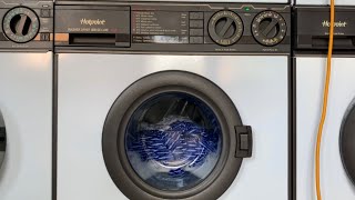 Hotpoint 9934 1000 DE LUX washer dryer boilwash [upl. by Nylloc499]