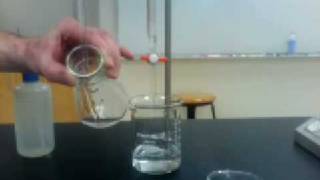 Aliquoting a sample for titration [upl. by Eikram]