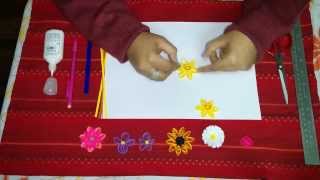 How to Make Daffodil Quilling Flower [upl. by Rosa]