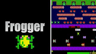 Frogger 1981  Retro  Classic Arcade Gameplay [upl. by Michi390]