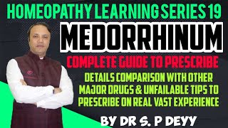 Medorrhinum  most complete guide with major comparison  Materia Medica [upl. by Aidne905]