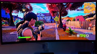 Fortnite  AW3423DW  ULTRAWIDE OLED  i912900K  RTX 3090 [upl. by Fretwell]