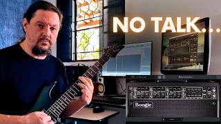 Review  Amplitube 5  Mesa Boogie Mark V 3rd ch  Ibanez with Seymour Duncan Invader No Talk [upl. by Aehta]