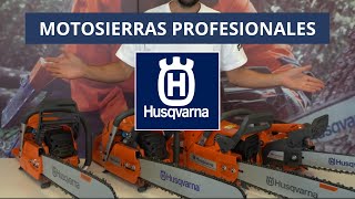 Motosierras Profesionales Husqvarna [upl. by Anivlis242]