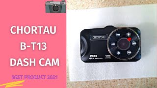 CHORTAU BT13 Dual Dash Cam Review amp Instruction Manual  Top Dual Dash Cam [upl. by Leuamme]