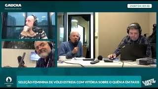 Brasil x Quênia  Vôlei Feminino  Jogos Olímpicos  Gaúcha em Paris  29072024 [upl. by Rehptsirhc345]